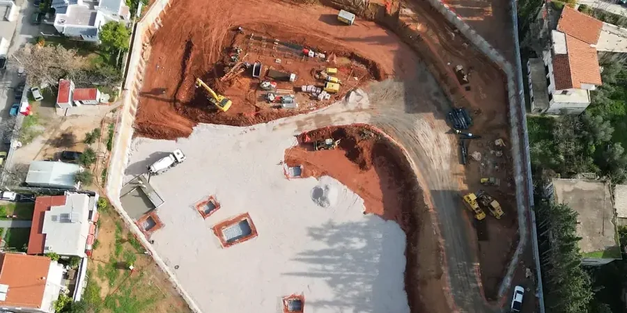 Projeto geotécnico de escavações profundas em Porto Alegre